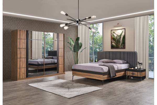 Спален комплект Balat - Dore - Ipek Siyah