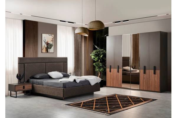 Спален комплект Cunda Орех