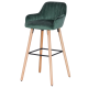 Бар стол Carmen 3082 - зелен - Бар столове