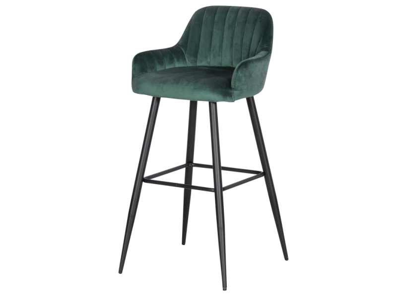 Бар стол Carmen 3083 - зелен - Бар столове