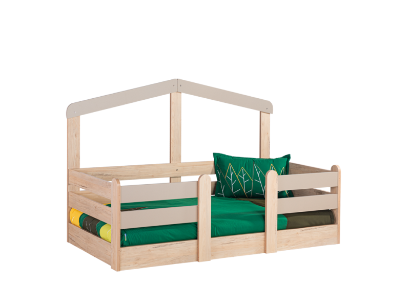 Детско легло Монтесори My House за матрак 90х190 см - 1877 - Модулна система за детска стая My House