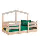 Детско легло Монтесори My House за матрак 90х190 см - 1877 - Модулна система за детска стая My House