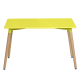 Трапезна маса Yasmin B 120 - жълт - Трапезни маси
