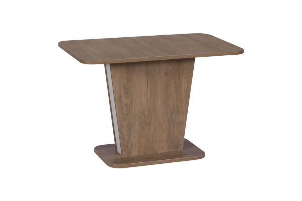 Разтегателна трапезна маса Carmen Calypso - дъб канзас/сив