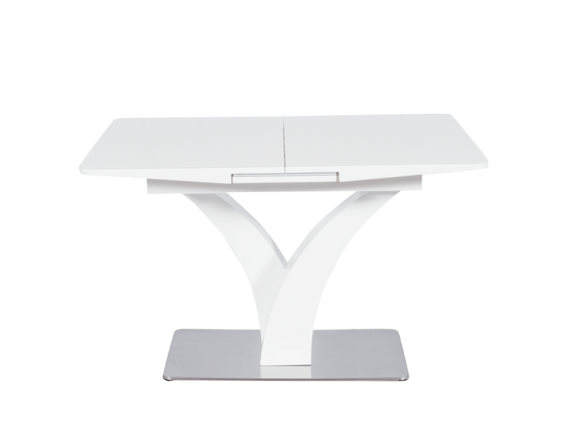 Трапезна маса Carmen Lublin - бял - Трапезни маси