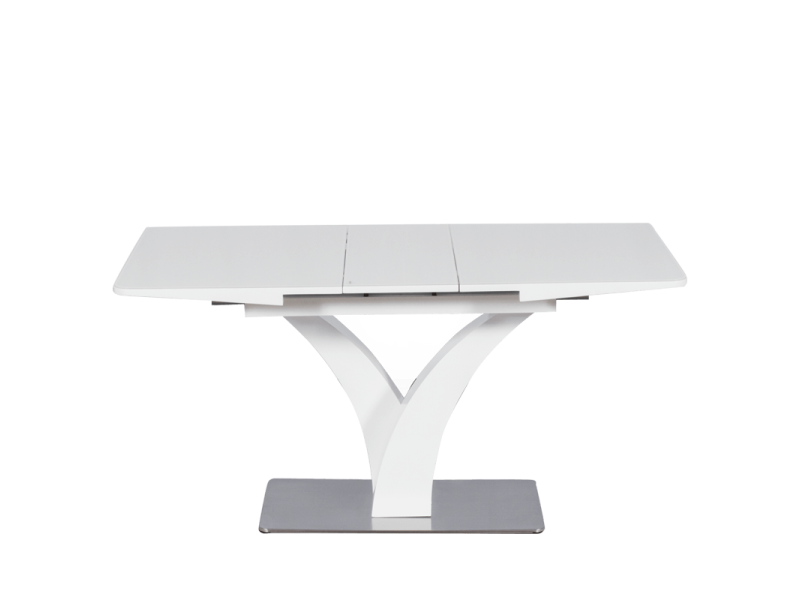 Трапезна маса Carmen Lublin - бял - Трапезни маси