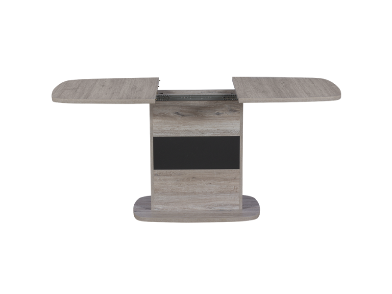 Трапезна маса Carmen Martin - дъб анкона/графит - Black Friday