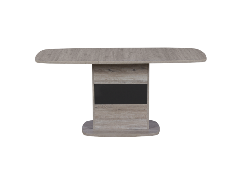 Трапезна маса Carmen Martin - дъб анкона/графит - Black Friday