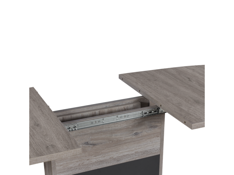 Трапезна маса Carmen Martin - дъб анкона/графит - Black Friday