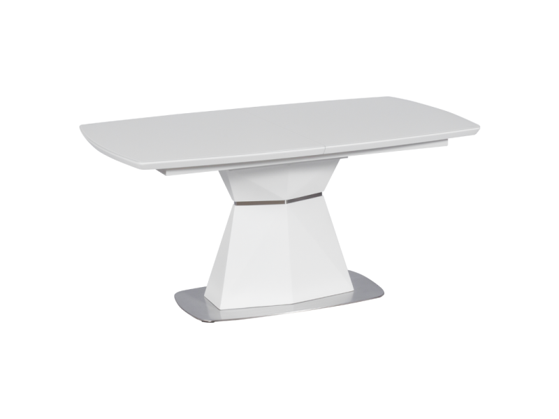 Трапезна маса Carmen Radom - бял - Трапезни маси