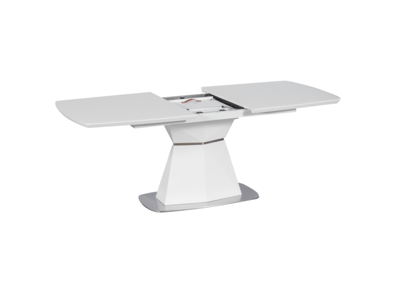 Трапезна маса Carmen Radom - бял - Трапезни маси