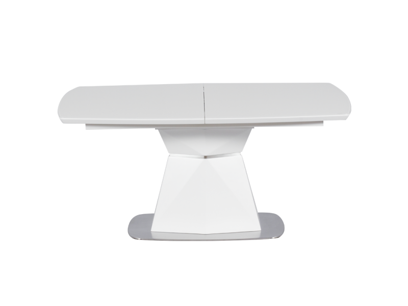 Трапезна маса Carmen Radom - бял - Трапезни маси