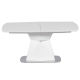Трапезна маса Carmen Radom - бял - Трапезни маси
