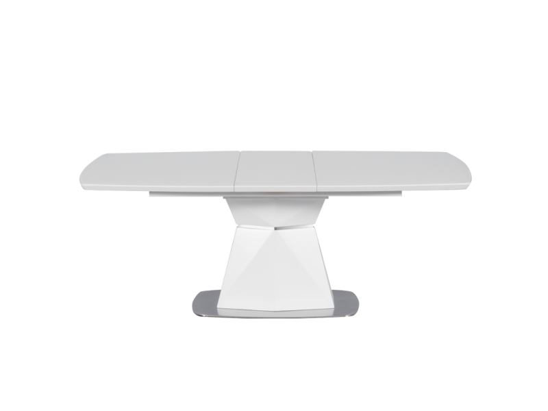 Трапезна маса Carmen Radom - бял - Трапезни маси