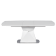 Трапезна маса Carmen Radom - бял - Трапезни маси