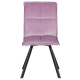 Трапезен стол Carmen 516 - лилав - Трапезни столове