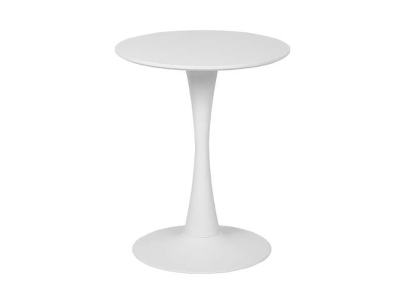 Бар маса MAGNOLIA B Ø 60 см - бяла - Бар столове