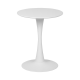 Бар маса MAGNOLIA B Ø 60 см - бяла - Бар столове