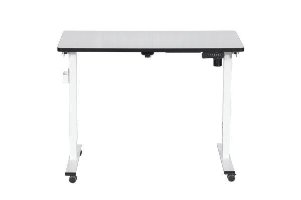 Ергономично бюро с регулиране на височината Carmen CR-114 W - бяло