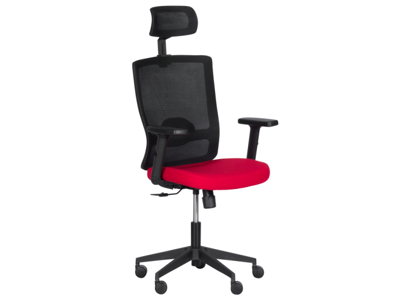 Президентски офис стол Carmen 7561 - бордо - Офис столове