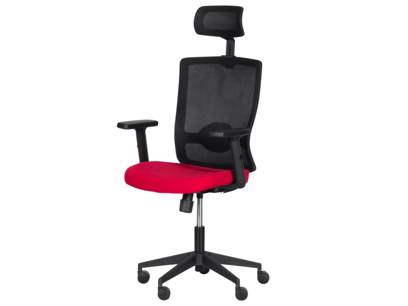 Президентски офис стол Carmen 7561 - бордо - Офис столове