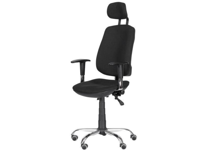 Президентски офис стол Rugby - черен - Офис столове