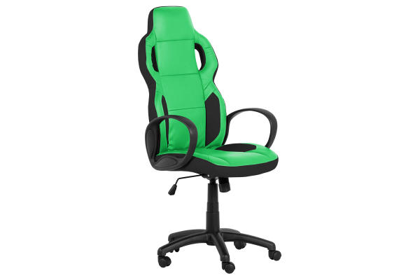 Президентски офис стол Carmen 7510 - черно-зелен