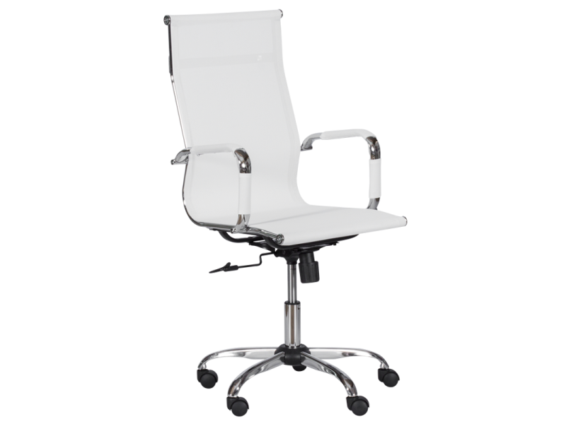 Президентски офис стол Carmen 8800 - бял - Офис столове