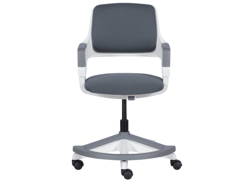 Детски стол CLEVER - сив - Офис столове