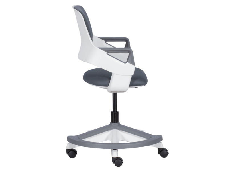 Детски стол CLEVER - сив - Офис столове