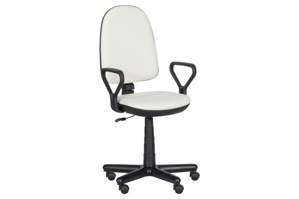 Офис стол Comfort Бял N