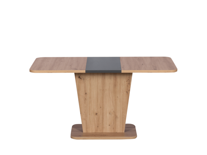 Разтегателна трапезна маса Carmen Calypso - дъб артисан/графит - Трапезни маси