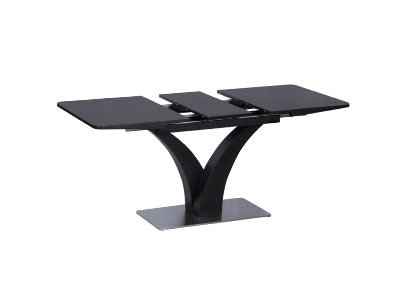 Разтегателна трапезна маса Lublin - Черно - Трапезни маси