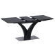 Разтегателна трапезна маса Lublin - Черно - Трапезни маси