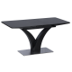 Разтегателна трапезна маса Lublin - Черно - Трапезни маси