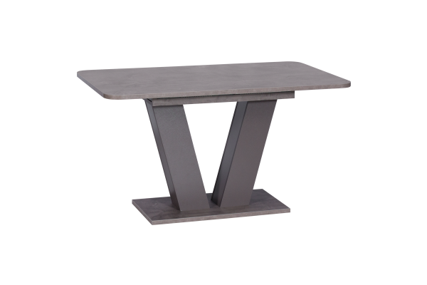 Разтегателна трапезна маса Vegas - Оникс/Тъмно сив