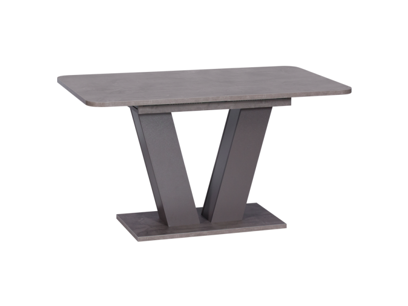 Разтегателна трапезна маса Vegas - Оникс/Тъмно сив - Трапезни маси
