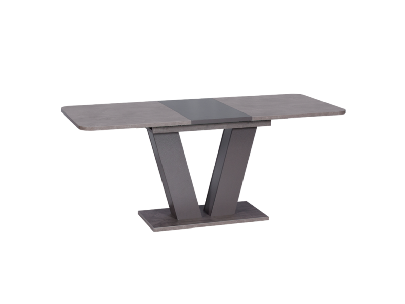 Разтегателна трапезна маса Vegas - Оникс/Тъмно сив - Трапезни маси