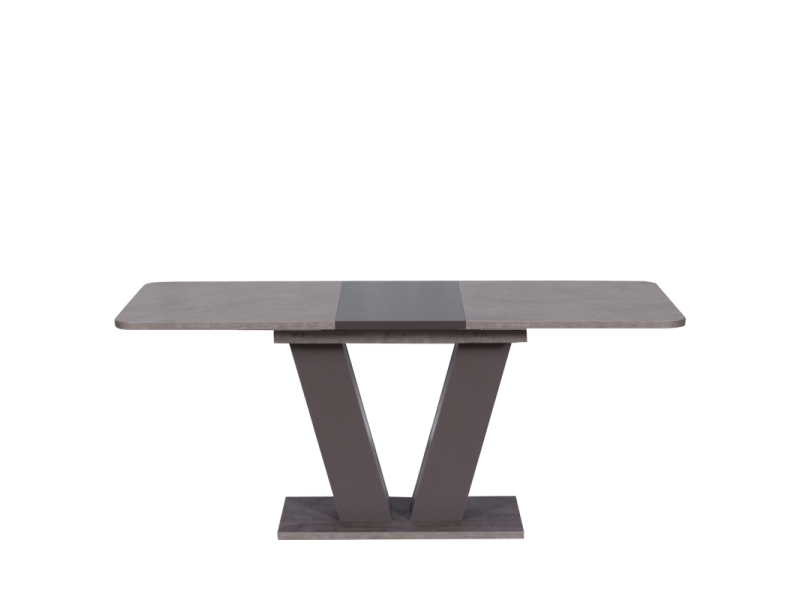 Разтегателна трапезна маса Vegas - Оникс/Тъмно сив - Трапезни маси