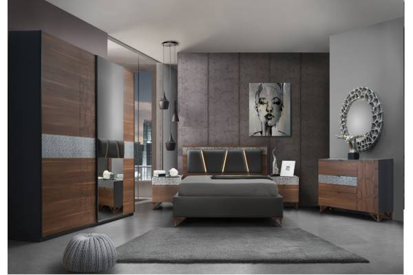 Италиански спален комплект Mercury