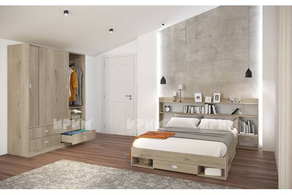 Спален комплект Сити 7048