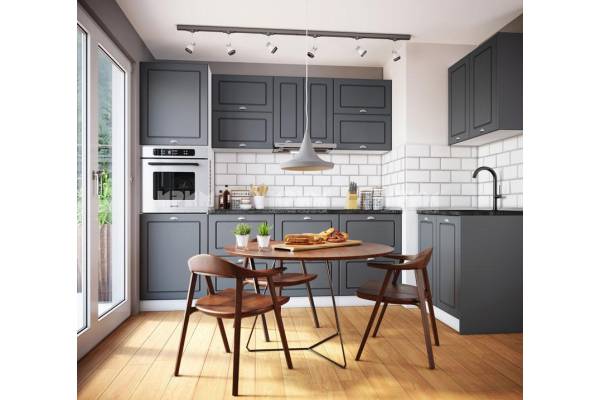 Кухня Сити 852 с лице от МДФ