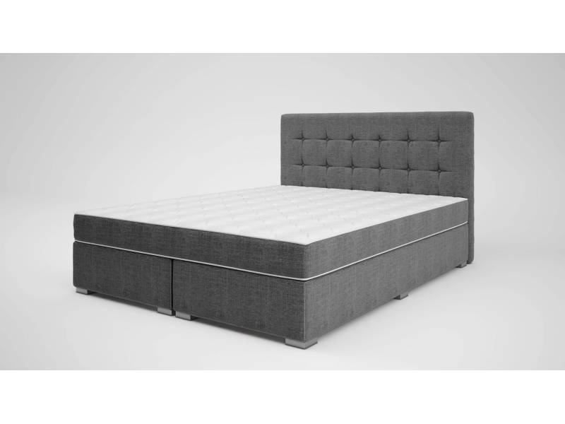 Скандинавско легло с матрак Санторини - Тапицирани спални и легла