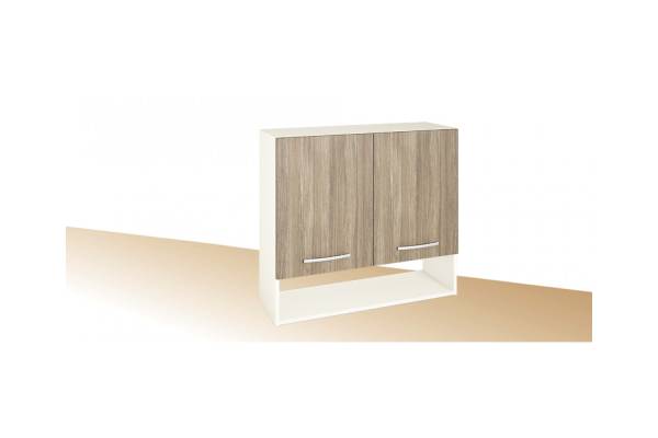 Горен кухненски шкаф с две врати и ниша Примо PG 5 - 80, 90см