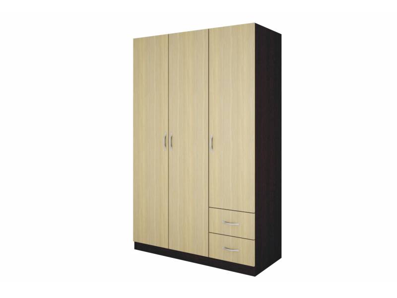 Трикрилен гардероб с чекмеджета Примо 13 - Трикрилни гардероби