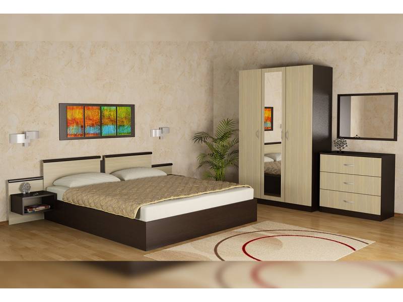Спален комплект Примо 101 - Модулна система за спалня Примо