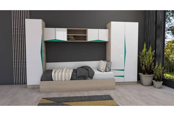 Комплект за детска стая Марти - Конфигурация №2