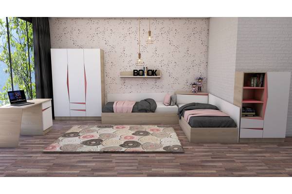 Комплект за детска стая Марти - Конфигурация №4