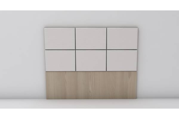 Къса тапицирана табла за легло 120/200см Марти М19