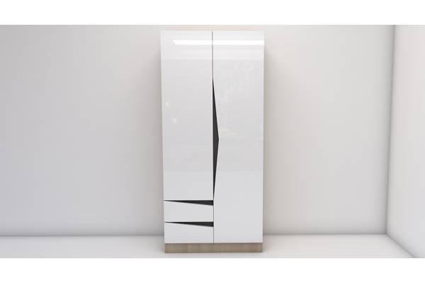 Двукрилен гардероб Марти М3